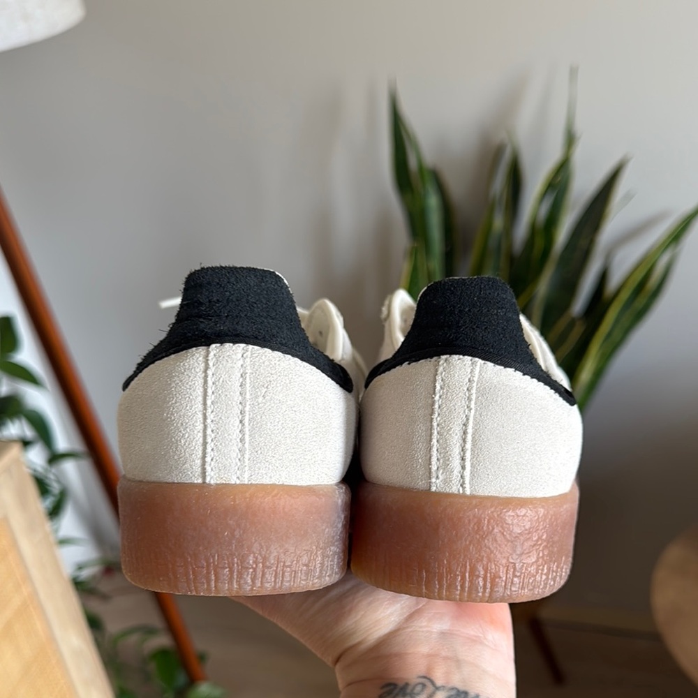 Adidas Samba Women's Sneakers - Cream and Black NEW - Picture 3 of 5